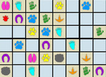 Sudoku-permainan-dengan-cetakan-hewan