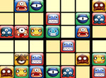 Sudoku-permainan-dengan-monster-menakutkan